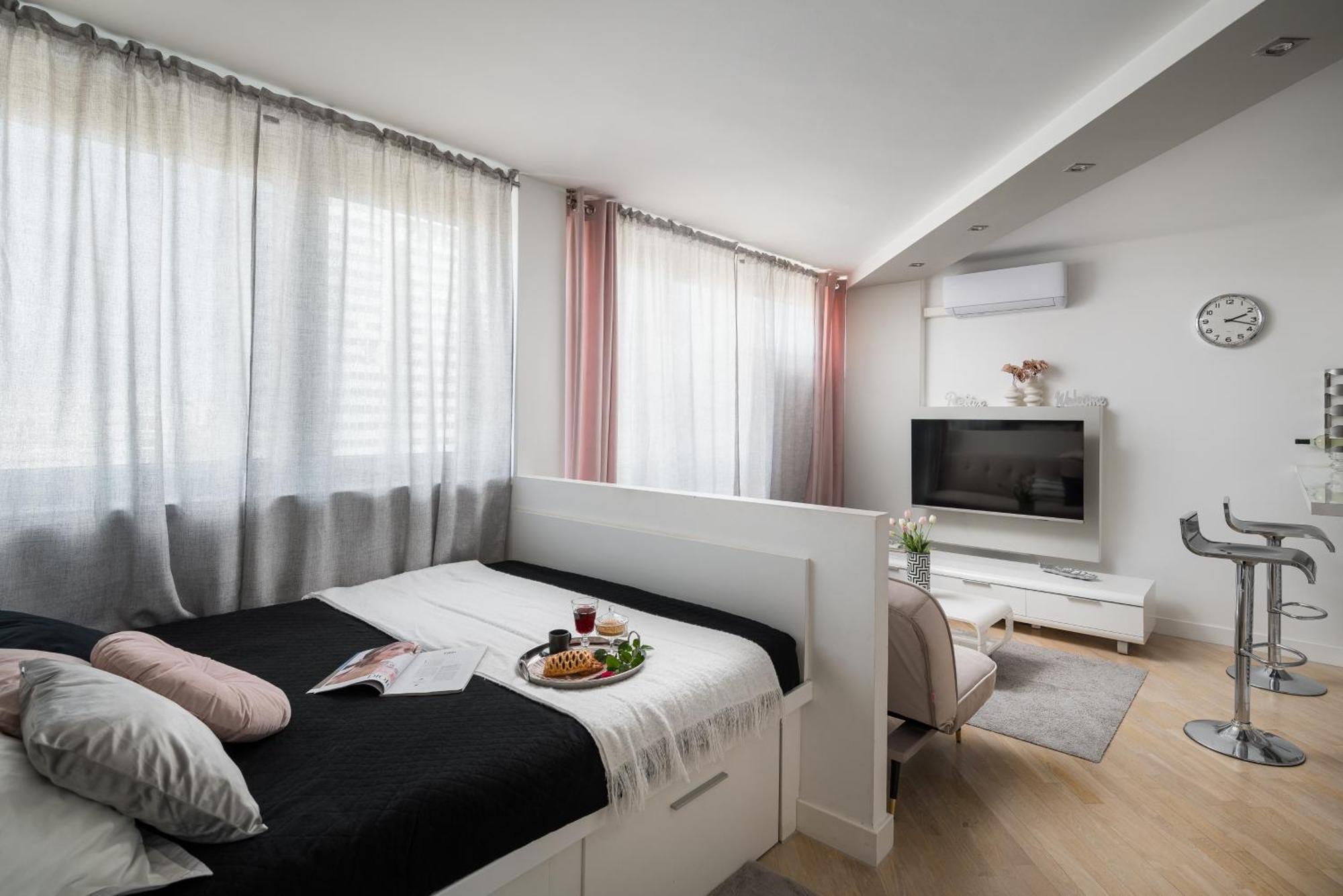 Air-Conditioned Premium Loft Warsaw Skyline Only 900 M To Central Station Esterno foto