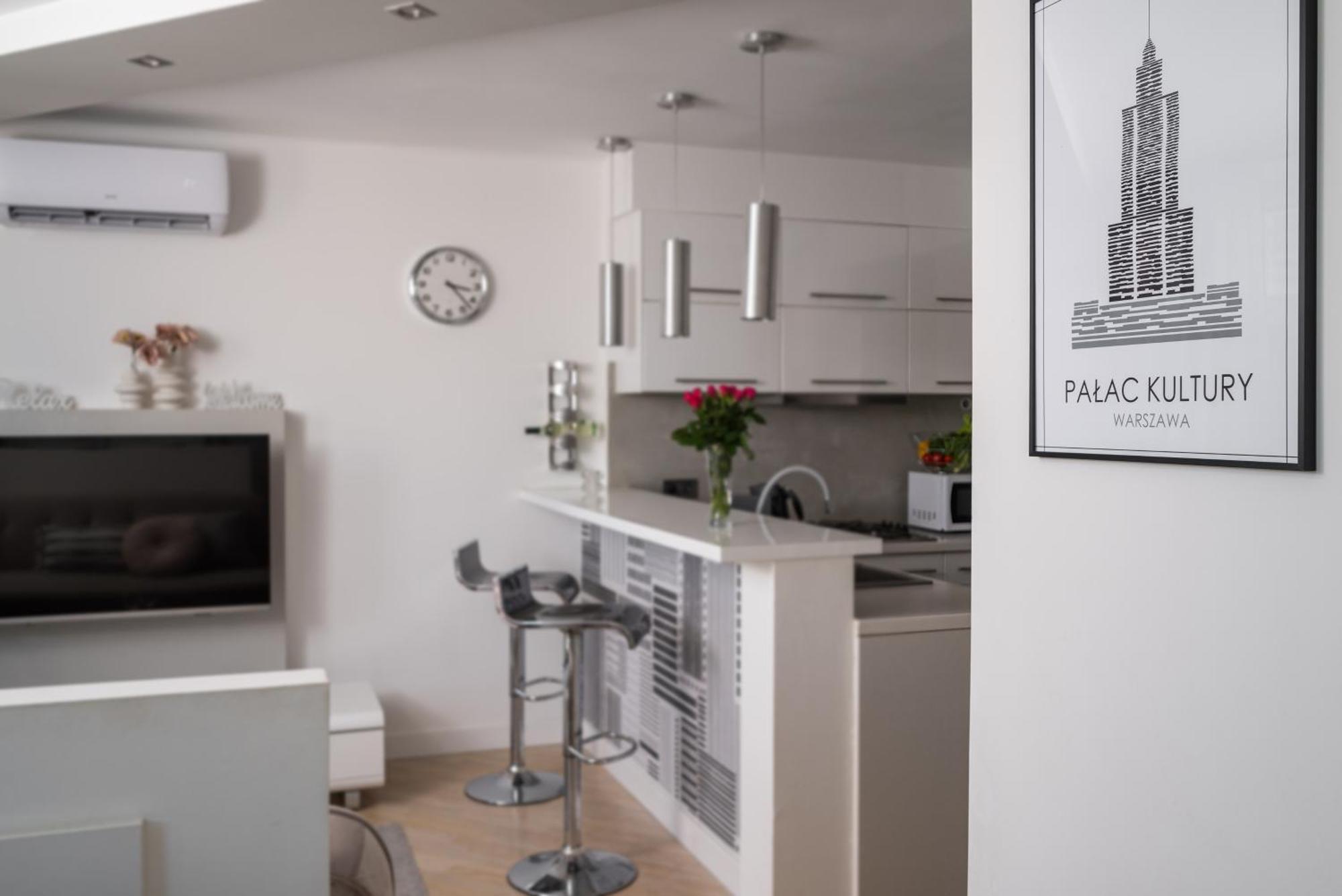 Air-Conditioned Premium Loft Warsaw Skyline Only 900 M To Central Station Esterno foto